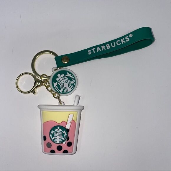 Starbucks Pink Drink Accessories Keychain - Picture 4 of 8